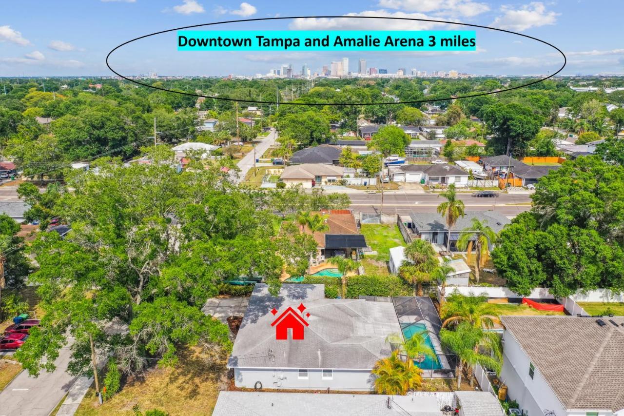 Heated Pool! Paradise In Midtown Tampa 3B2B Exterior photo